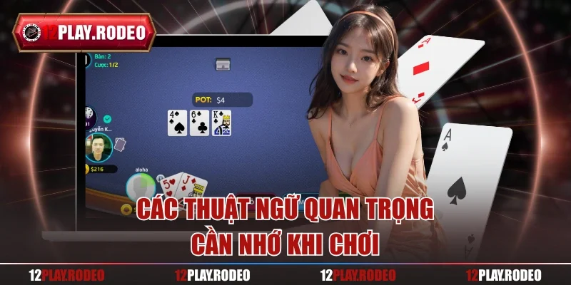 Các thuật ngữ quan trọng cần nhớ khi chơi