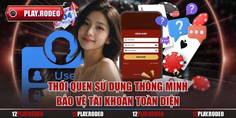 Thói quen sử dụng thông minh bảo vệ tài khoản toàn diện